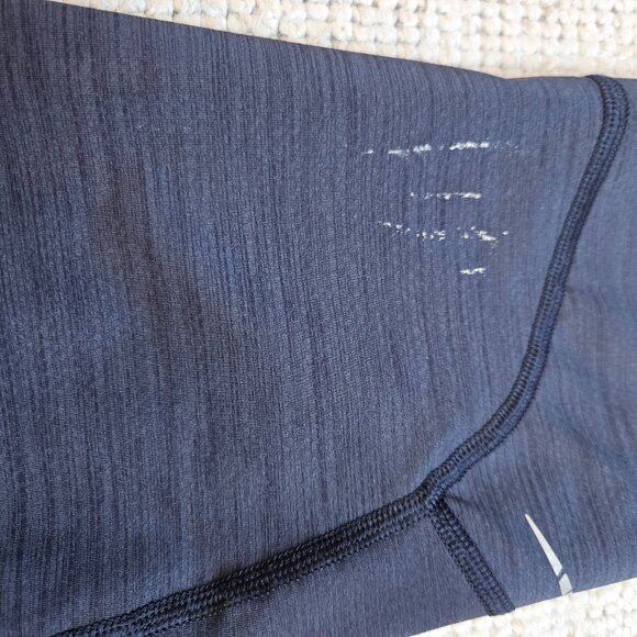 Arc'teryx Cropped Capri Leggings Blue Medium M - Workout Running small flaw(s) - Picture 4 of 9